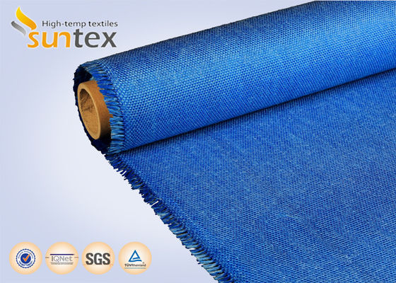 Acrylic Coated Fiberglass Fabric with 550 Degree C Temperature Resistance, 16 oz Density, and Weave-Set Treatment for Fire Blankets
