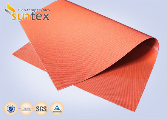 Silicone Coated Fiberglass Fabric - High Temperature E-Glass Cloth
