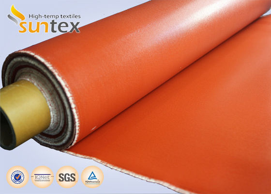 Silicone Coated Fiberglass Fabric - High Temperature E-Glass Cloth