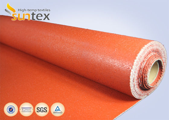 Fireproof Silicone Coated Fiberglass Fabric - High Temperature Resistant