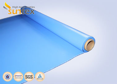 0.9mm Thickness 1000°F/550°C Heat Insulation Silicone Coated Fiberglass Fabric