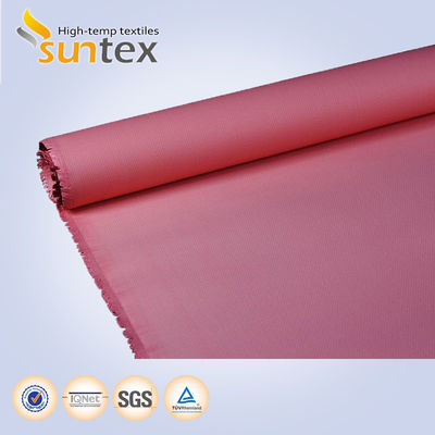 Fireproof Acrylic Coated Fiberglass Fabric with 550 Degree C Temperature Resistance for Welding Blankets