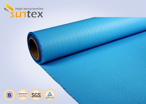 Flame Retardant High Temperature Resistant Anti-tear Silicone Coated Fiberglass Fabric for Pipeline Flexible Connector