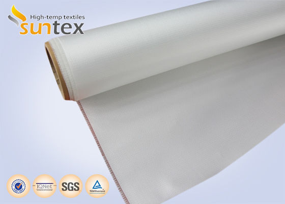 Fire Resistant Fiberglass Fabric with 550 Degree C Temperature Resistance and Acrylic Weave-Set Treated for High Durability