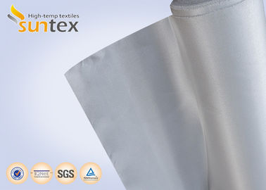 e زجاج ليف flame-retardant زجاجيّ منسوج 0.8mm ل Fire Curtain