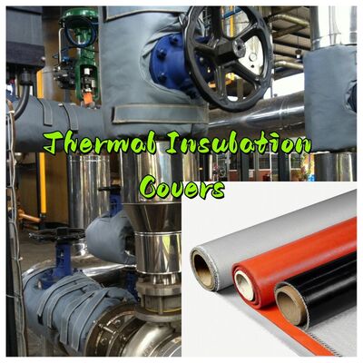 EN-13501 نسيج ستارة الحريق المعتمد بمقاومة درجة حرارة 550 درجة مئوية وبسمك 0.6 ملم للحماية من الحريق والدخان