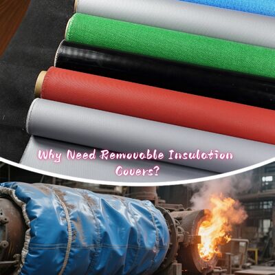 EN-13501 نسيج من ألياف الزجاج المقاوم للنار مع مقاومة درجة حرارة 550 درجة مئوية وسمك 0.6 ملم