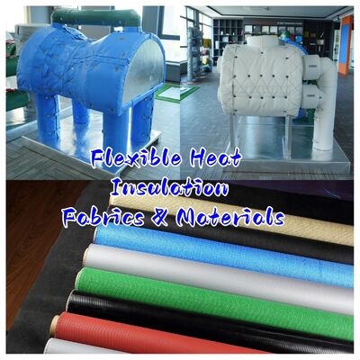 EN-13501 Certified Fire Curtain Fabric with 550°C Temperature Resistance and 0.6mm Thickness for Fire and Smoke Protection