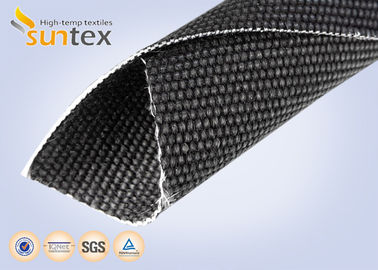 2.5mm لهب مقاومة الحرارة العالية الألياف الزجاجية القماش 66OZ الجرافيت المغلفة الألياف الزجاجية النسيج لفة