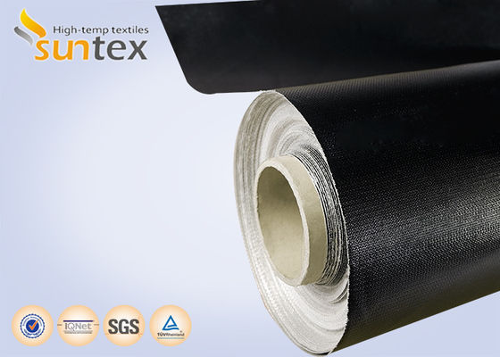 PTFE Coated Fiberglass Fabric with Excellent Fire Resistance, Chemical Durability and 550℃ Temperature Resistance for Thermal Insulation