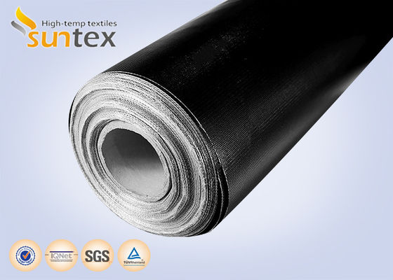 PTFE Coated Fiberglass Fabric with Excellent Fire Resistance, Chemical Durability and 550℃ Temperature Resistance for Thermal Insulation
