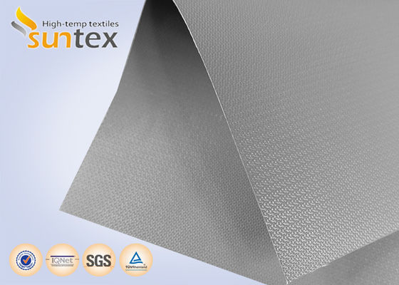 قماش الألياف الزجاجية المطلي بـ PTFE من Suntex مقاوم لدرجات الحرارة العالية غير لاصق عازل للحرارة مقاوم للتآكل الكيميائي لأغطية العزل الحراري