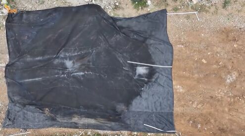 بطانية حريق سيارات صنتكس بسهولة النشر وتشغيل شخصين في غرفة تخزين مريحة