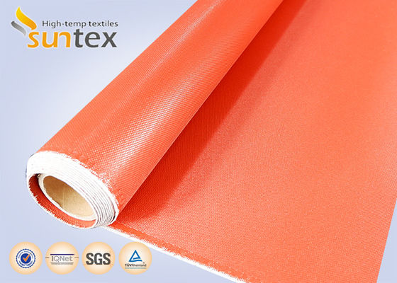High Temperature Resistance Fireproof Reinforcement Pu Coated Fiberglass Fabric Cloth for Fire Blanket Fire Resistant Material
