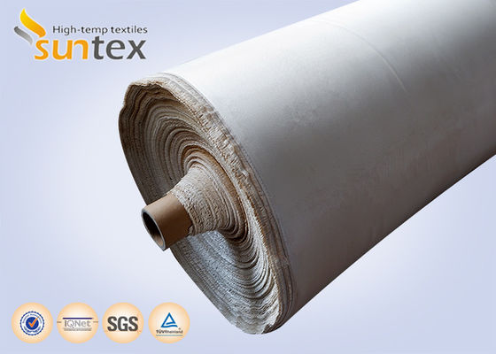 High Temperature Resistance Alkali Free 600gsm Silica Coated Fiberglass Fabric for Expansion Joints