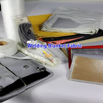 Double Sides Silicone Coated Fiberglass Welding Blanket - 550°C Heat Resistant Fire Blanket with Customizable Sizes