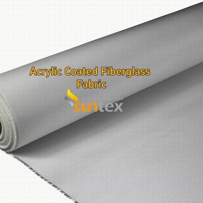 Red 550 Degree C Acrylic Coated Fiberglass Fabric for Welding Blankets - Easy to Sew and Cut