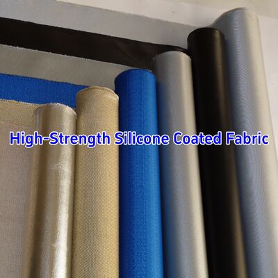 Heat Resistant Fireproof High Strength Silicone Coated Fiberglass Fabric for Thermal Insulation