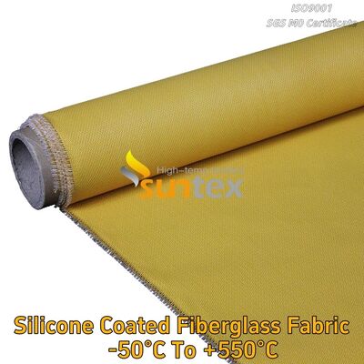 High Temperature Silicone Rubber Coated Fiberglass Sheet/Fabric/Cloth