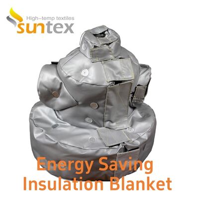 Removable Thermal Insulation Covers & Blankets - Custom High Temperature Heat Insulation for Industrial Pipes, Valves, Equipment