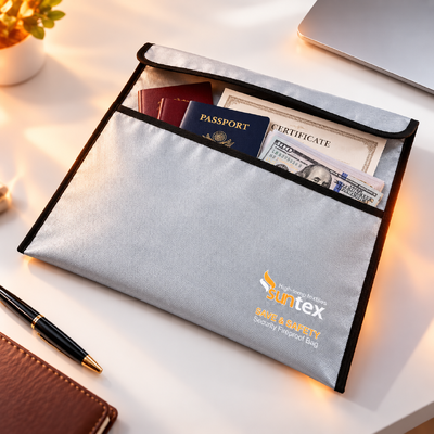 Best fireproof document bag Fire Resistant Fiberglass Fabric