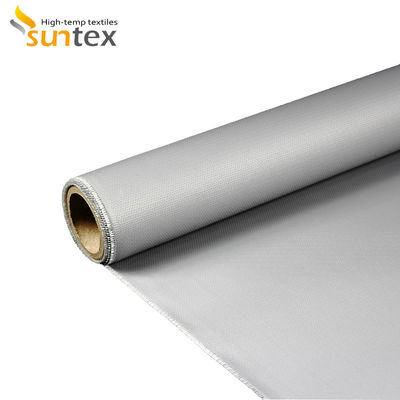 Heat Shield Material: Red 32 Oz Silicone Coated Fiberglass Cloth