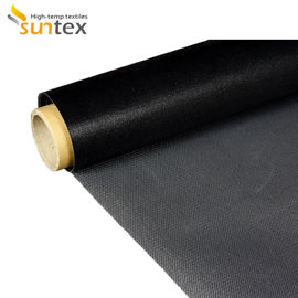 قماش الألياف الزجاجية غير اللاصق PTFE 1000-2000 مم / 0.45 مم عرض سمك للعزل الحراري