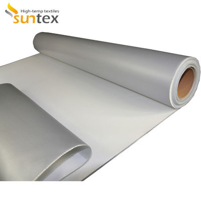 High Temperature Resistant Fireproof Anti-tear Silicone Coated Fiberglass Fabric for Industrial Applications